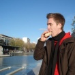 ich mit Baguette