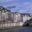 Seine, Brücke, Häuser