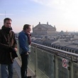 Auf dem Dach von Printemps, hinten die Opéra Garnier